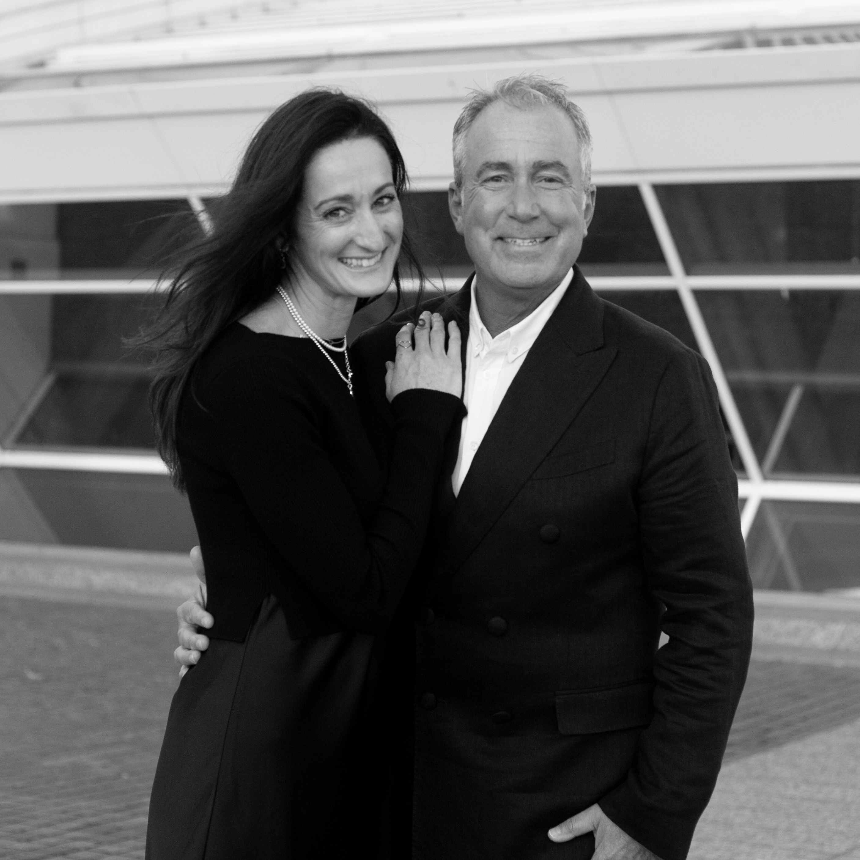 Portrait of Marc & Liz Parker